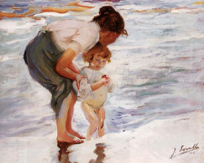 Joaquin Sorolla Y Bastida On the Beach oil painting picture
